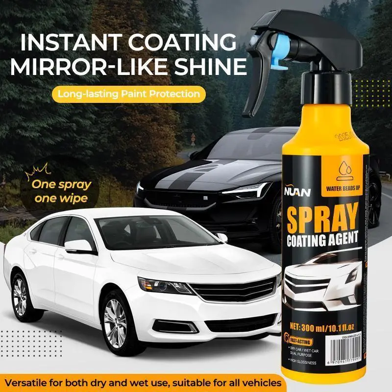 🔥LAST DAY 50% OFF🔥Car Paint Coating car coating spray  – 300ml, long-lasting protection, water-repellent, anti-stain, easy daily car care solution