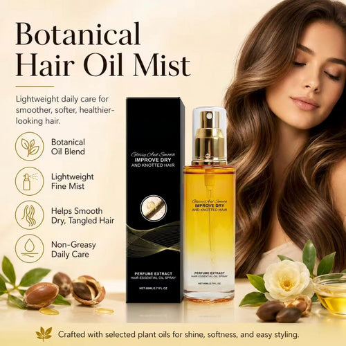 Botanical Hair Oil Mist for Dry, Frizzy & Tangled Hair
