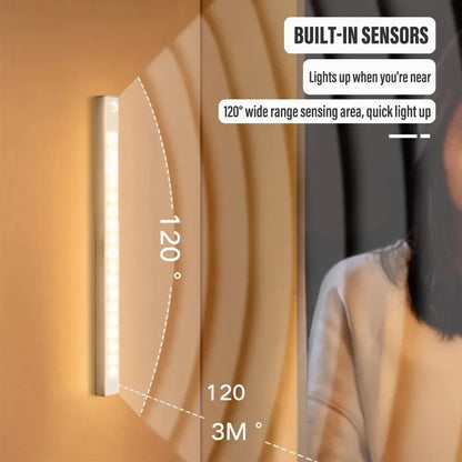 🔥2k+ sold in last 24 hours🔥💡 Punch-free Smart Sensor Magnetic Rechargeable LED Lights