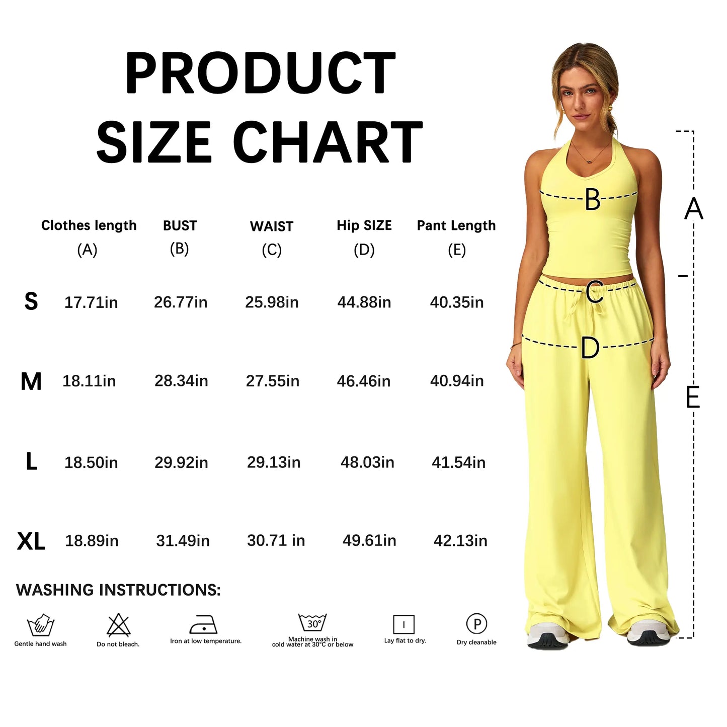 🎁💯Women's Summer V Neck Top & Wide Leg Pants Set