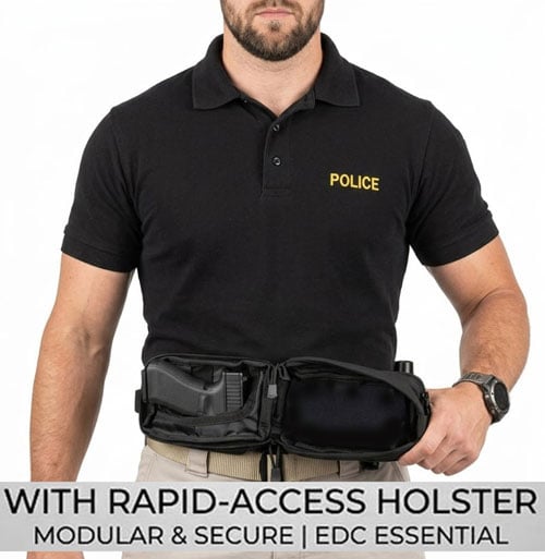 🎁Last Day 49% OFF🔥Multifunctional Concealed Carry Hip Bag with Rapid-Access Holster
