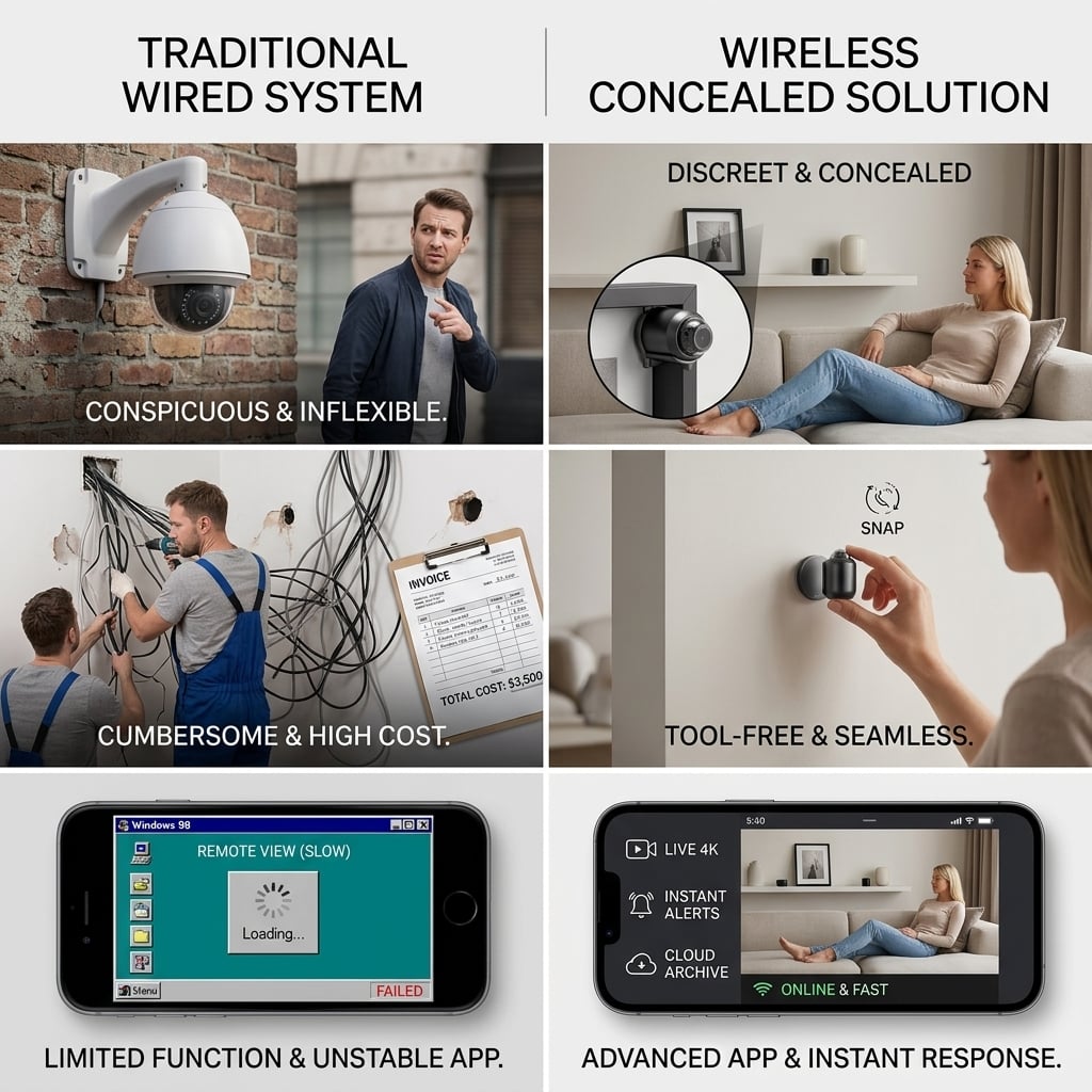 🔥50% OFF 🎥 Covert Surveillance Gadget — Hotels, Bathrooms, Cars, Homes, Subways — Miniature Wireless Mini Camera