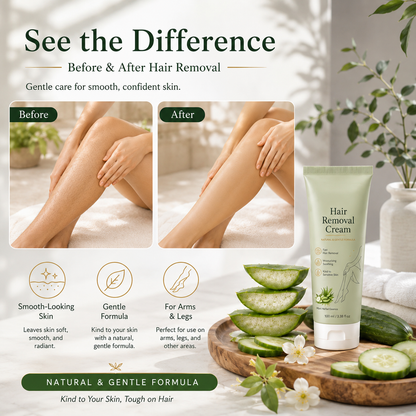 🔥8000+ repeat purchases💯Painless Depilatory Cream – No Razor Bumps, No Harsh Odor