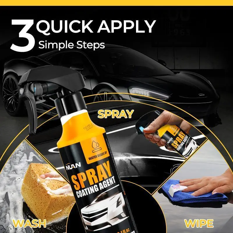 🔥LAST DAY 50% OFF🔥Car Paint Coating car coating spray  – 300ml, long-lasting protection, water-repellent, anti-stain, easy daily car care solution
