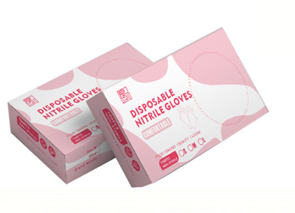 🔥Highly practical, wear-resistant, and stretchable nitrile gloves（50pieces）