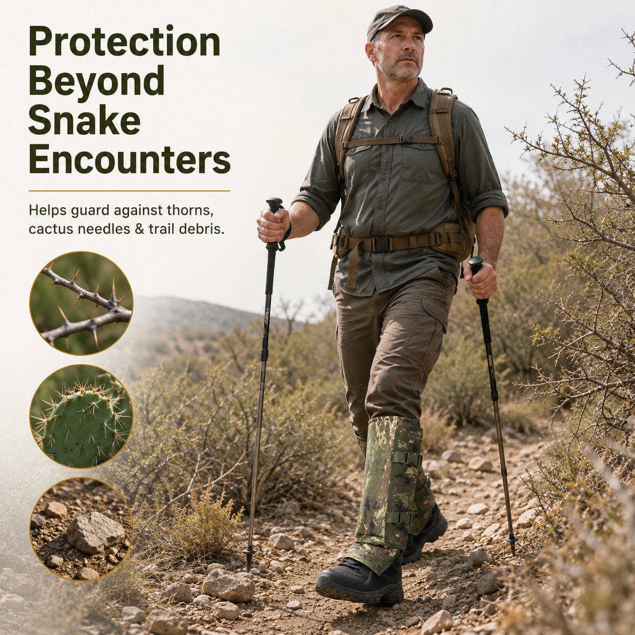 50％OFF⏳Father's Day Limited Edition 🔥 Sports leg warmers, snake bite protection leg warmers, outdoor hunting leg protection against puncture wounds