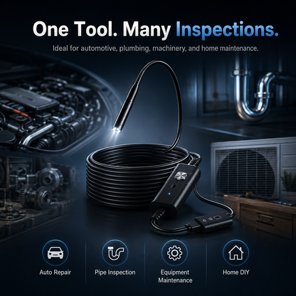 Limited -Time 50% OFF HD Endoscope Inspection Camera | 2M 5M 10M Waterproof Probe