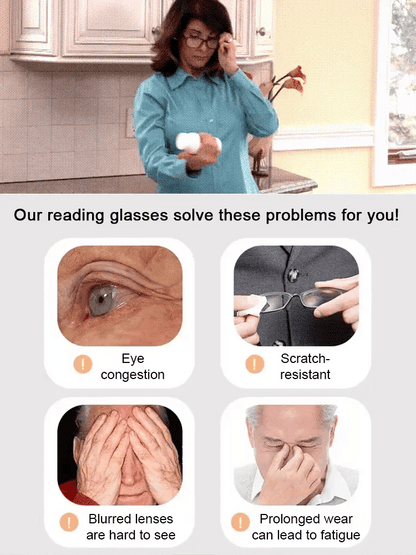 🎁2026 Hot Sale 49% Off🔥👓 Ultra Light Anti Blue Presbyopic Glasses