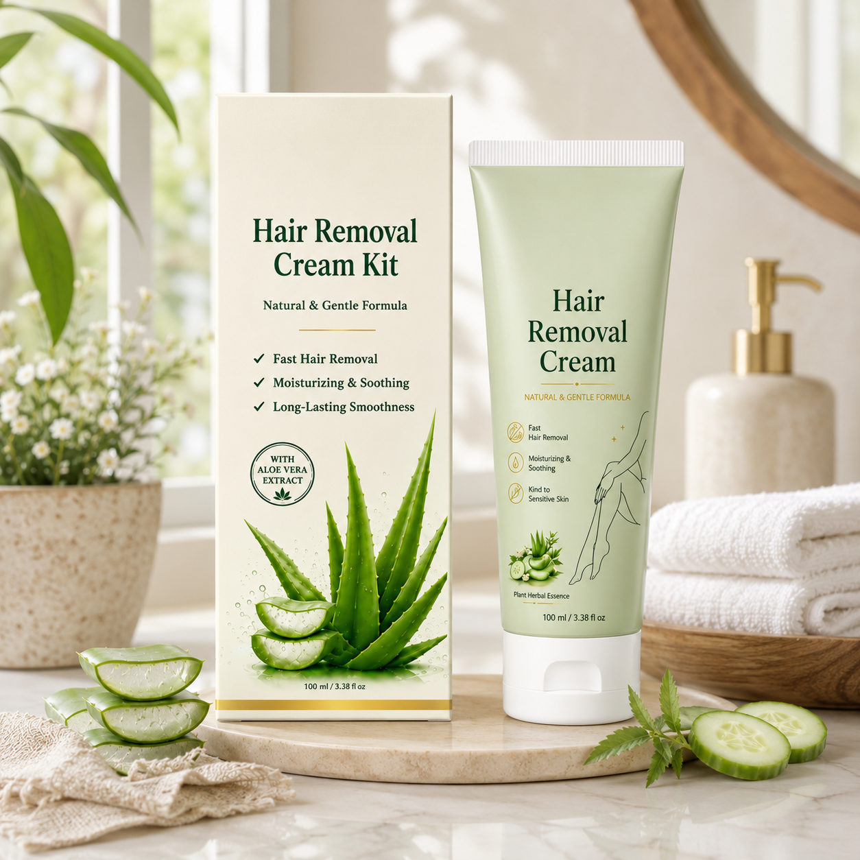 🔥8000+ repeat purchases💯Painless Depilatory Cream – No Razor Bumps, No Harsh Odor