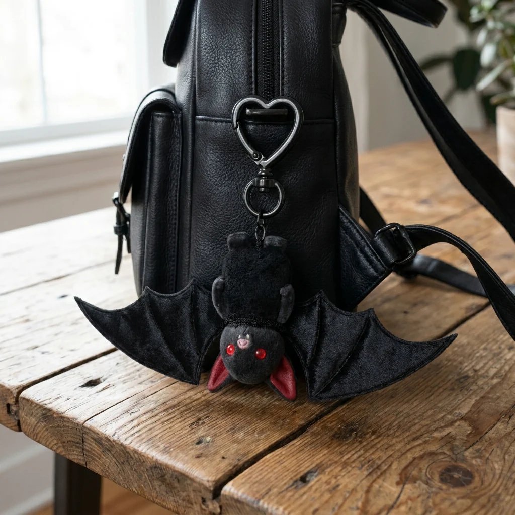 🔥Last Day 49% OFF - 🦇 Cute Black Bat Baby Keychain
