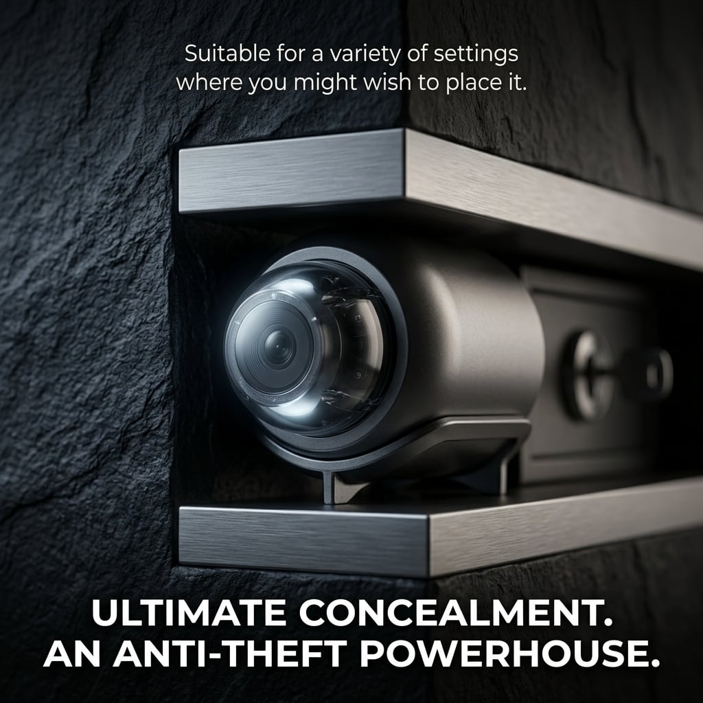 🔥50% OFF 🎥 Covert Surveillance Gadget — Hotels, Bathrooms, Cars, Homes, Subways — Miniature Wireless Mini Camera