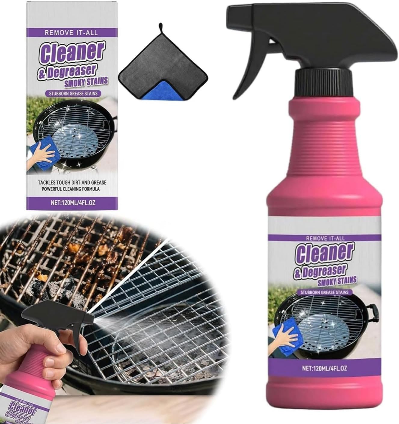 ⏳LAST DAY SALE BUY 2 GET 1 FREE!!🌟Multi-Purpose Powerful Cleaner🔥