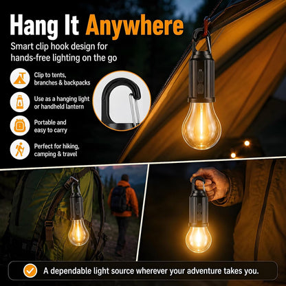 🔥Hot Sales 50% OFF🔥Solar Camping Lantern, Portable LED Solar-Buy 3 Get 1 Free🎁