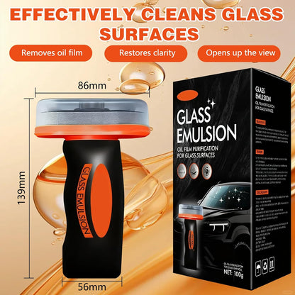 🎁Hot Sales💥Automotive OilFilm Cleaning Remover, Improves Visibility & Safe Driving