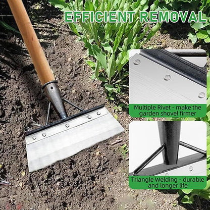 🔥Last Day Sale 50% OFF🔥Flat shovel with scraper function, garden tool for heavy work