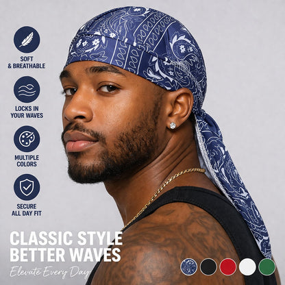 ⏳LAST DAY SALE🌟Paisley Cooling Headscarf Cap