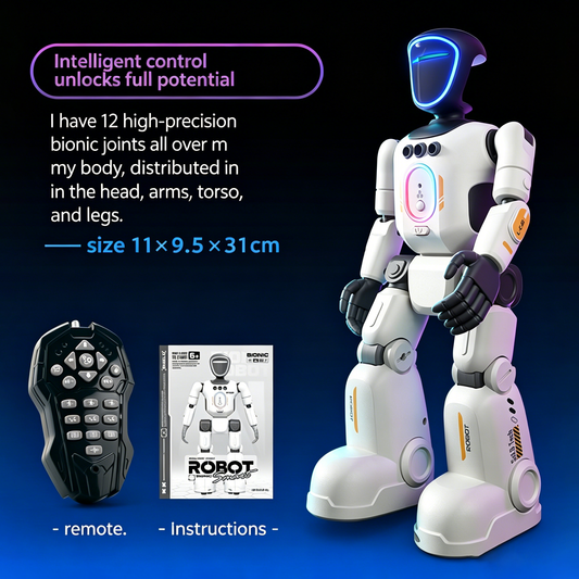 Next-Gen Humanoid AI Robot | Full-Body Flexible Joints & Smart Interactive Control