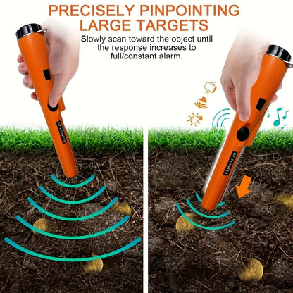 🔥 Limited-Time 50% OFF 360° Pinpointer Metal Detector