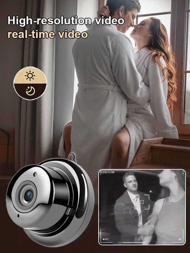 📸Mini WIFI Camera 1080P HD - Night Vision Included