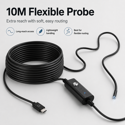 Limited -Time 50% OFF HD Endoscope Inspection Camera | 2M 5M 10M Waterproof Probe