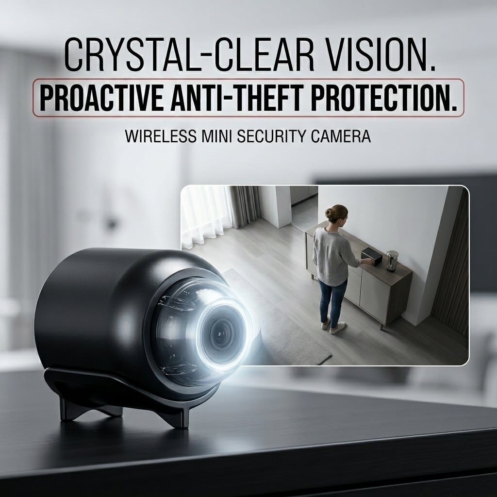 🔥50% OFF 🎥 Covert Surveillance Gadget — Hotels, Bathrooms, Cars, Homes, Subways — Miniature Wireless Mini Camera