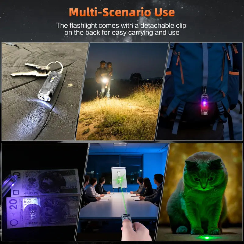 🔥Last Day 50% OFF🔥Summer  K11 Pro Magnetic Keychain Flashlight
