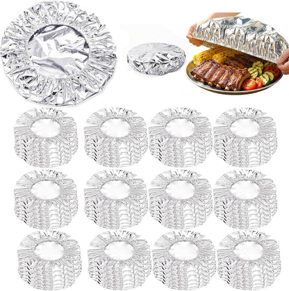 🔥Hot Sale Aluminum Foil Heat Shield Covers – No Plastic 🥘