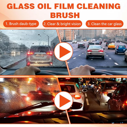 🎁Hot Sales💥Automotive OilFilm Cleaning Remover, Improves Visibility & Safe Driving