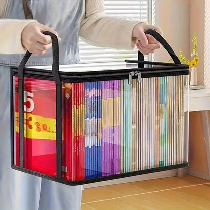 2026 Hot Sale🔥Heavy-Duty Clear Storage Box – Hinged Lid, Large Capacity