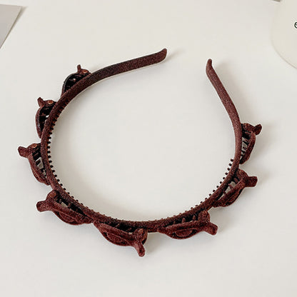 Non-Slip Styling Headband with Mini Hair Clips