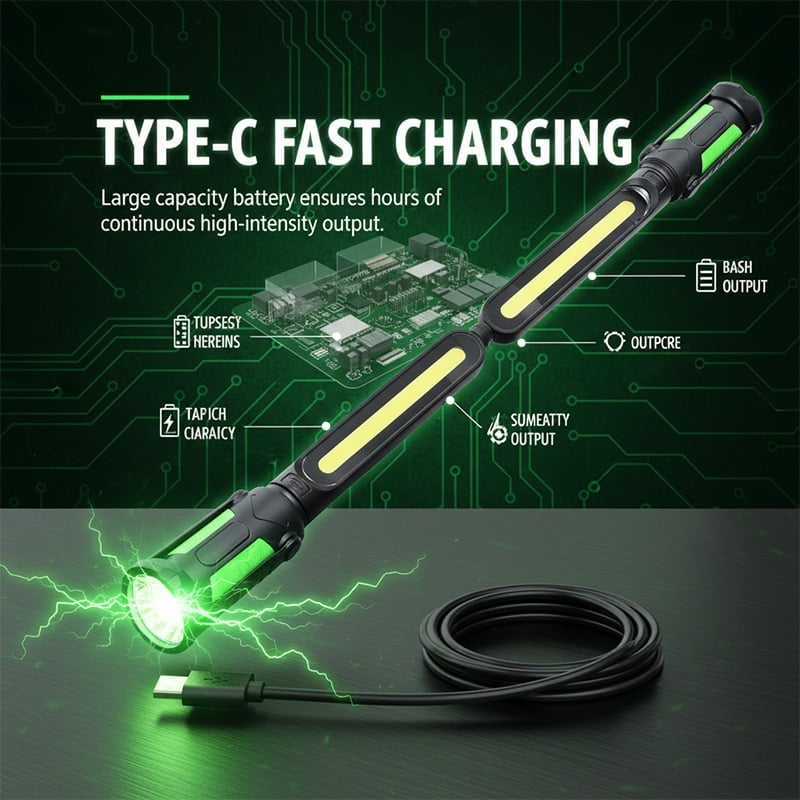 Dual-Beam Pro Magnetic Work Light