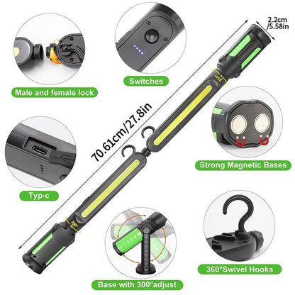 Dual-Beam Pro Magnetic Work Light