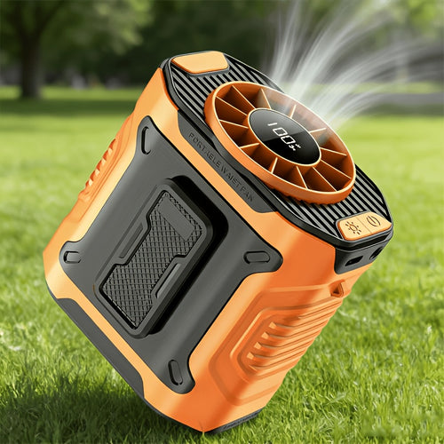 🔥Last Day 49% OFF🔥Portable Fan, USB Rechargeable Waist Fan with Clip & Power Bank