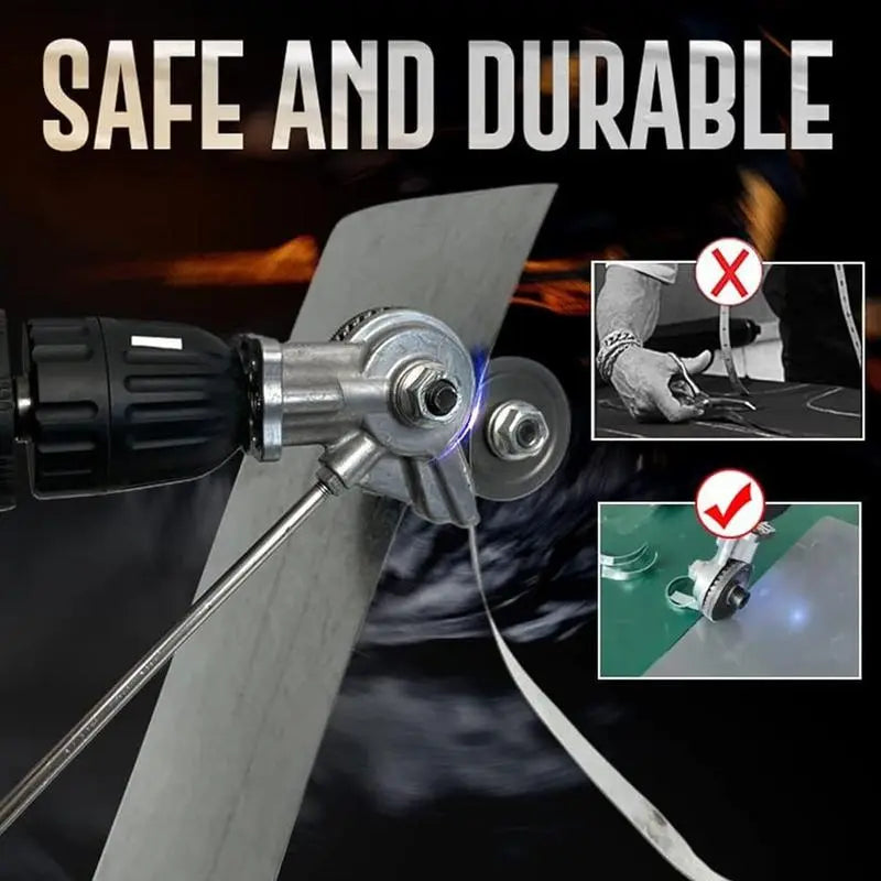 50％ OFF ⏳Father's Day Limited Edition 🔥Electric Drill Mounted Metal Cutter for Iron Steel Aluminum Sheet