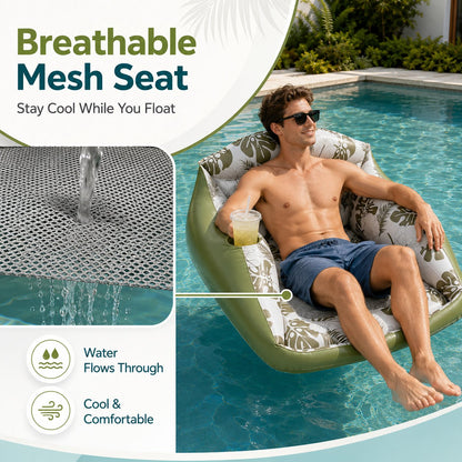 🌊Last day 50% OFF🛋️ 3-in-1 Inflatable Pool Lounge Sofa
