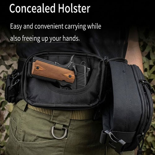 🎁Last Day 49% OFF🔥Multifunctional Concealed Carry Hip Bag with Rapid-Access Holster
