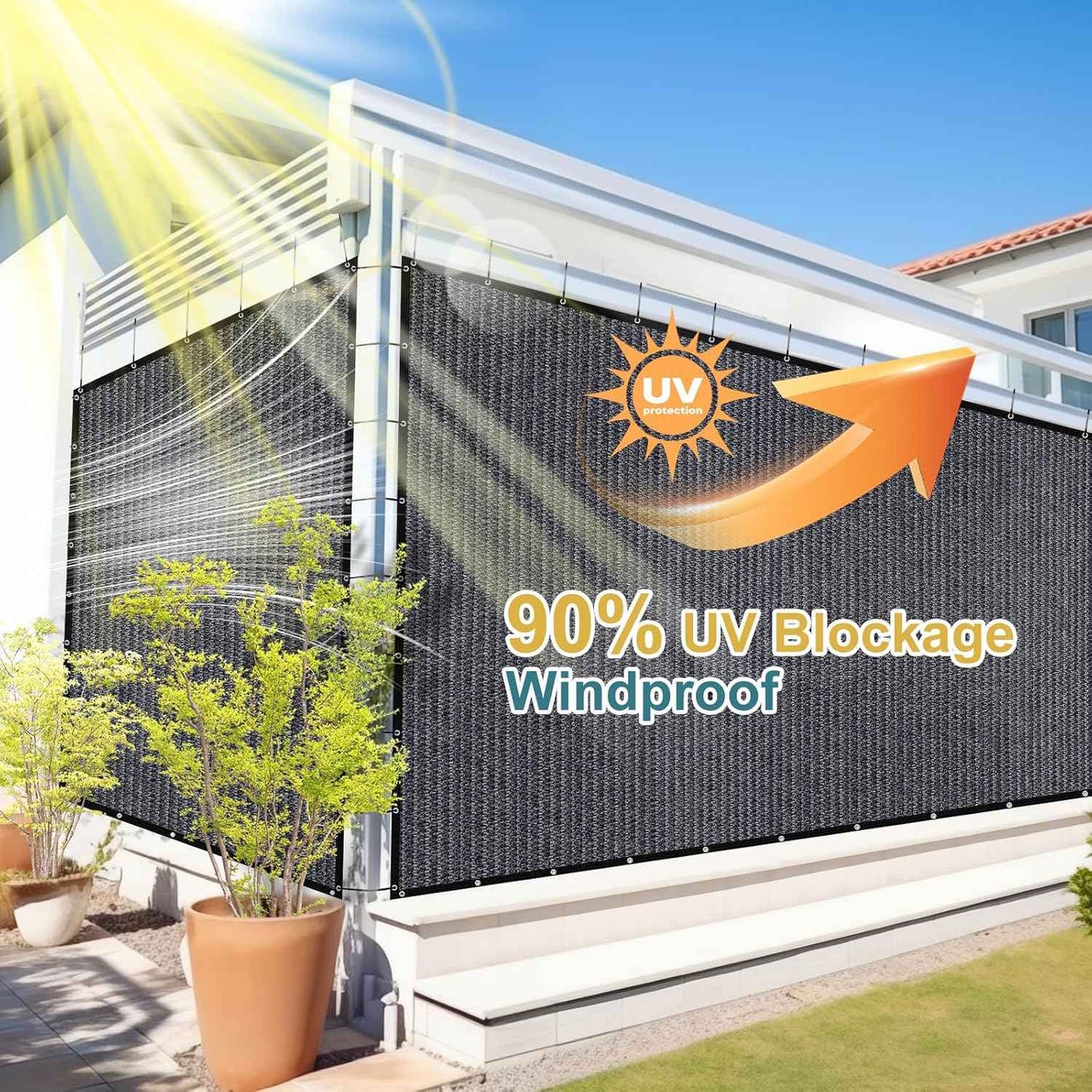 🌞Summer Hot Sale Promotion-49% OFF🔥-Outdoor courtyard shade net
