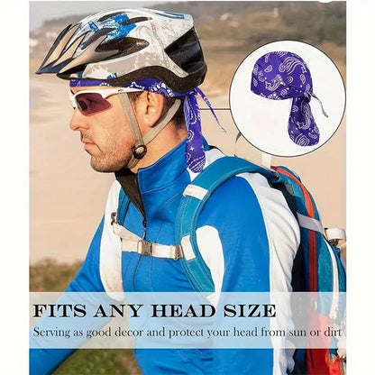 ⏳LAST DAY SALE🌟Paisley Cooling Headscarf Cap