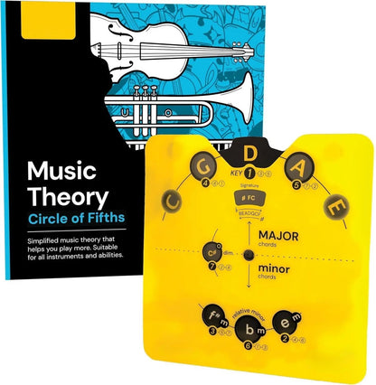 🔥Last Day 50% OFF - 🎵 Circle of Fifths Music Theory Set
