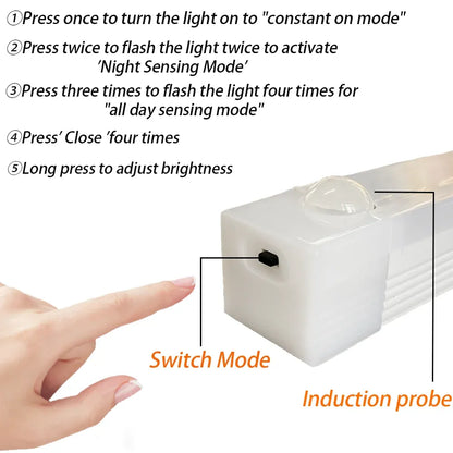 🔥2k+ sold in last 24 hours🔥💡 Punch-free Smart Sensor Magnetic Rechargeable LED Lights