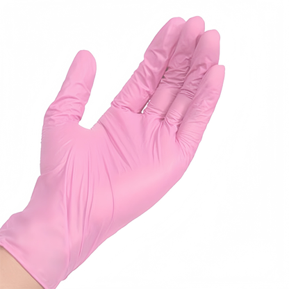 🔥Highly practical, wear-resistant, and stretchable nitrile gloves（50pieces）
