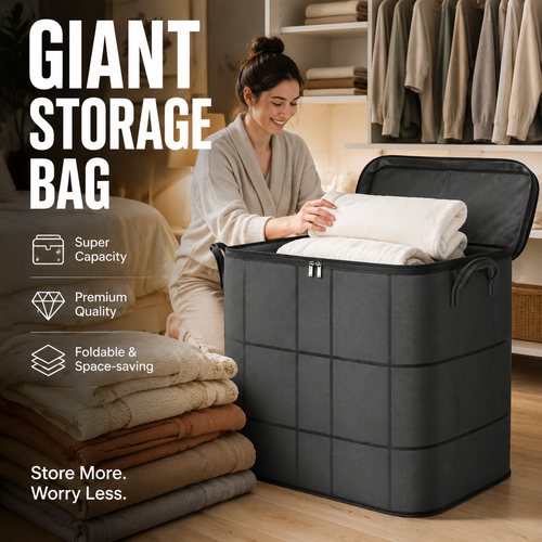 HOT SALE🏠 Giant Storage Bag – Declutter Your Home in Seconds ✨