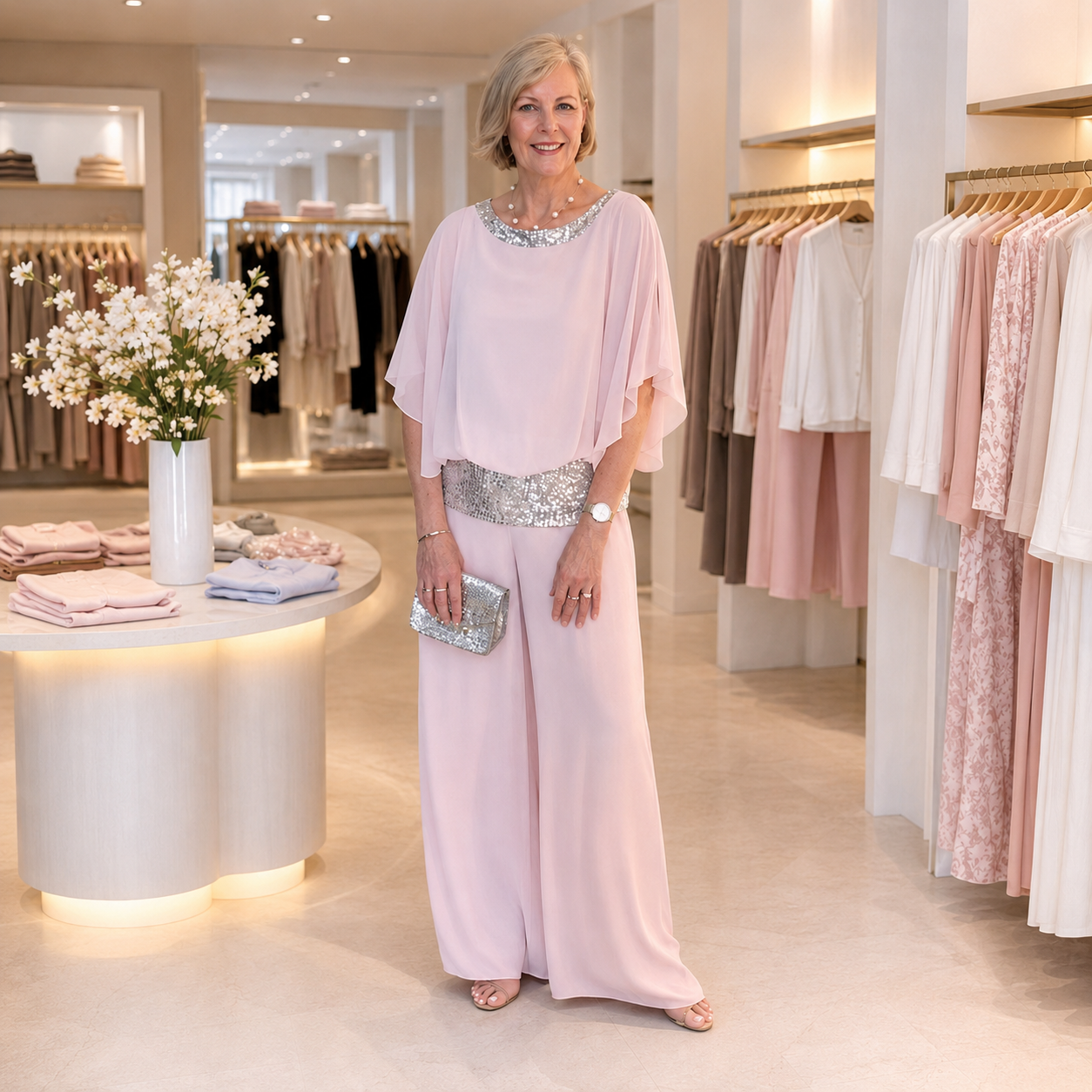 ✨50% OFF TODAY🌸 Elegant 2-Piece Chiffon Set for Women