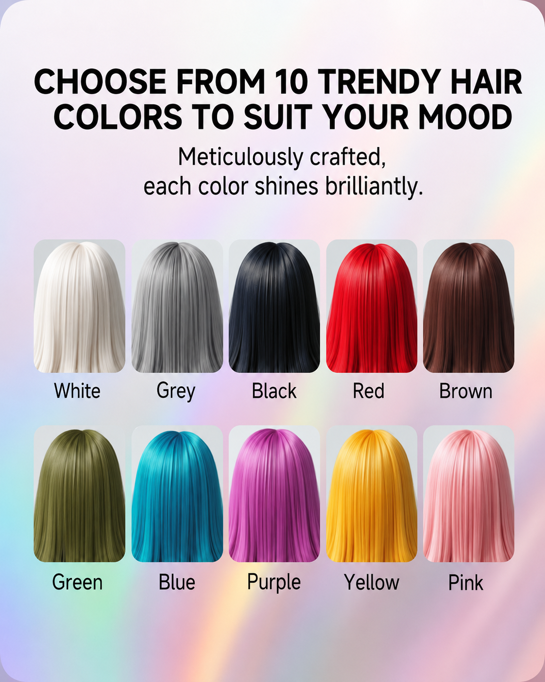 Temporary Hair Color Wax | Washable Styling Wax
