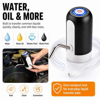 Cordless Electric Liquid Transfer Pump for  Oil & Water