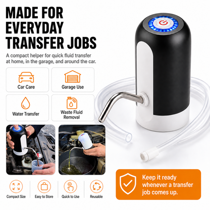 Cordless Electric Liquid Transfer Pump for  Oil & Water