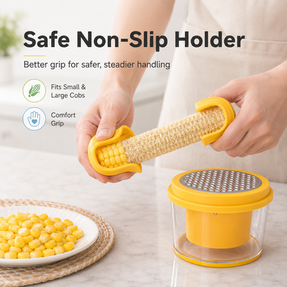 🏆50K+ Sold⚡4-in-1 Multifunctional Corn Peeler