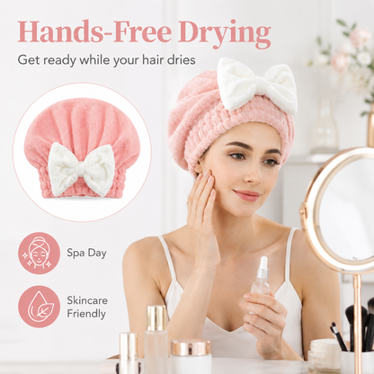 🎁Hot Sale 50％ OFF🔥Women's super absorbent and quick-drying hair drying cap