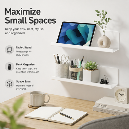 50％OFF⏳Buy One get one free🔥Super practical wall-mounted storage rack (no drilling required)