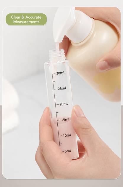 🔥Ultra-lightweight and eco-friendly four-in-one travel dispensing bottle